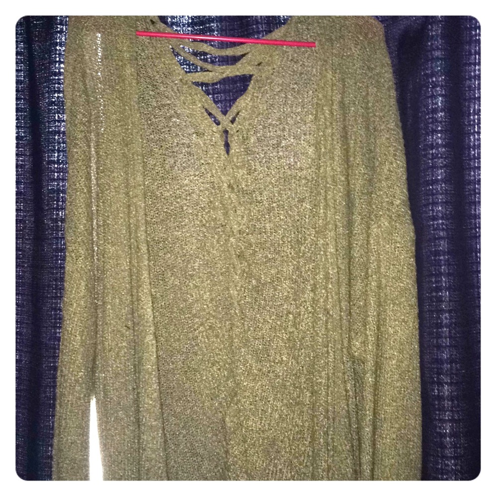 Maurice’s cross back cardigan
